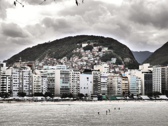Blick auf Copacabana