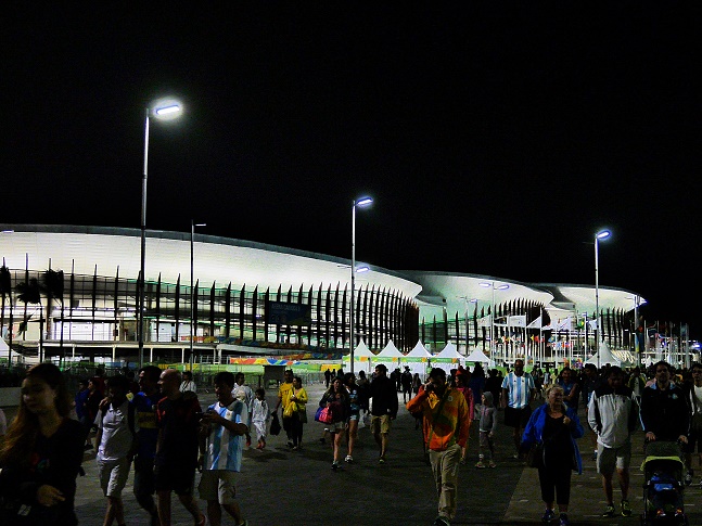 Die drei Carioca-Arenen mit Taekwondo, Ringen, Fechten, manchmal wohl Basketball