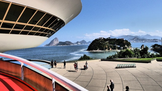 Neben der Architektur ist die Aussicht traumhaft